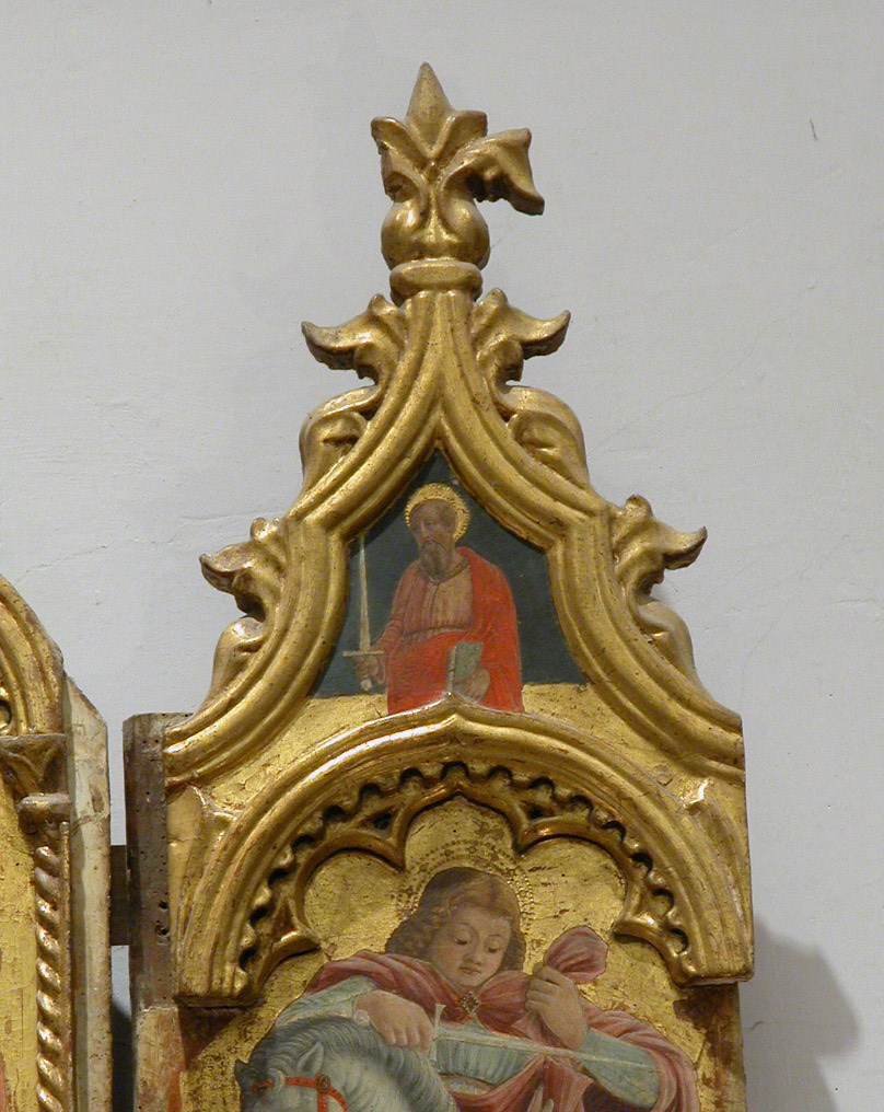 San Paolo Apostolo (scomparto di polittico, elemento d'insieme) di Girolamo di Giovanni (sec. XV)