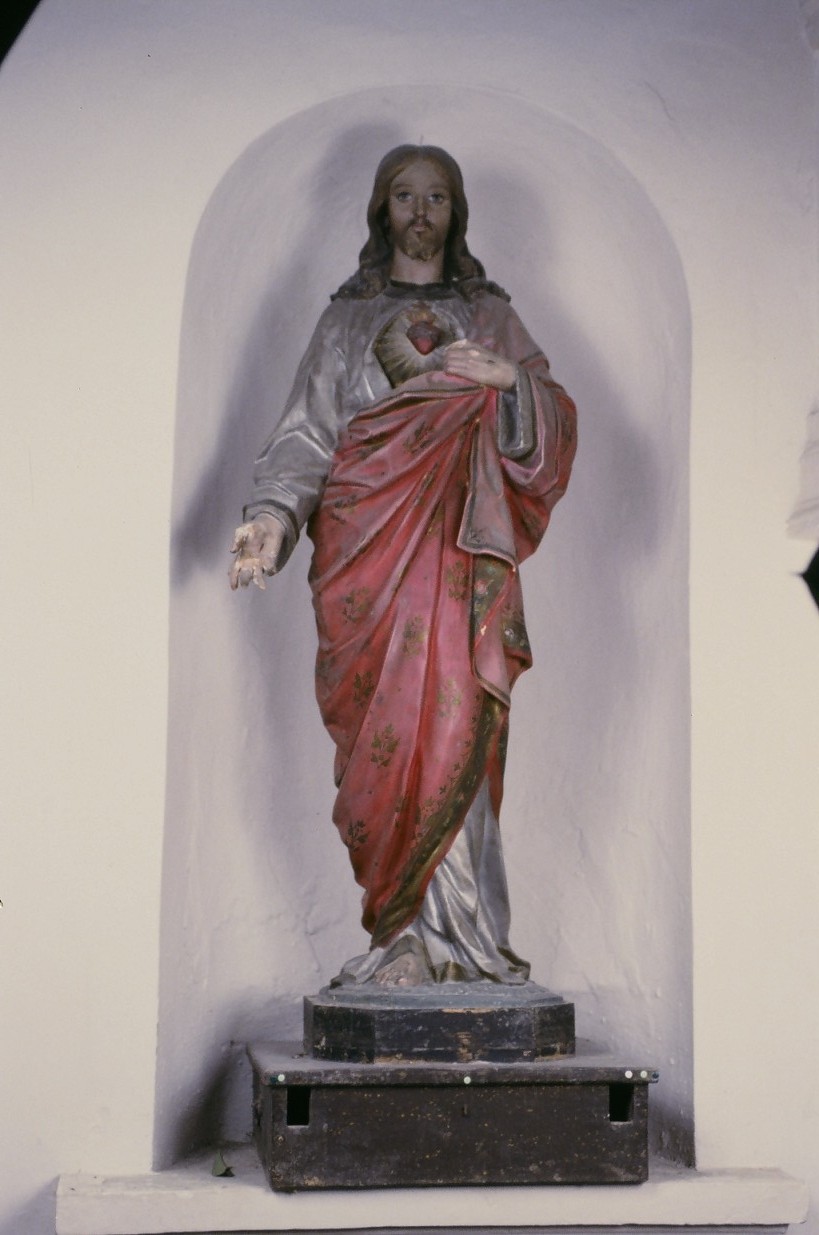Sacro Cuore di Gesù (statua) - ambito marchigiano (prima metà sec. XX)