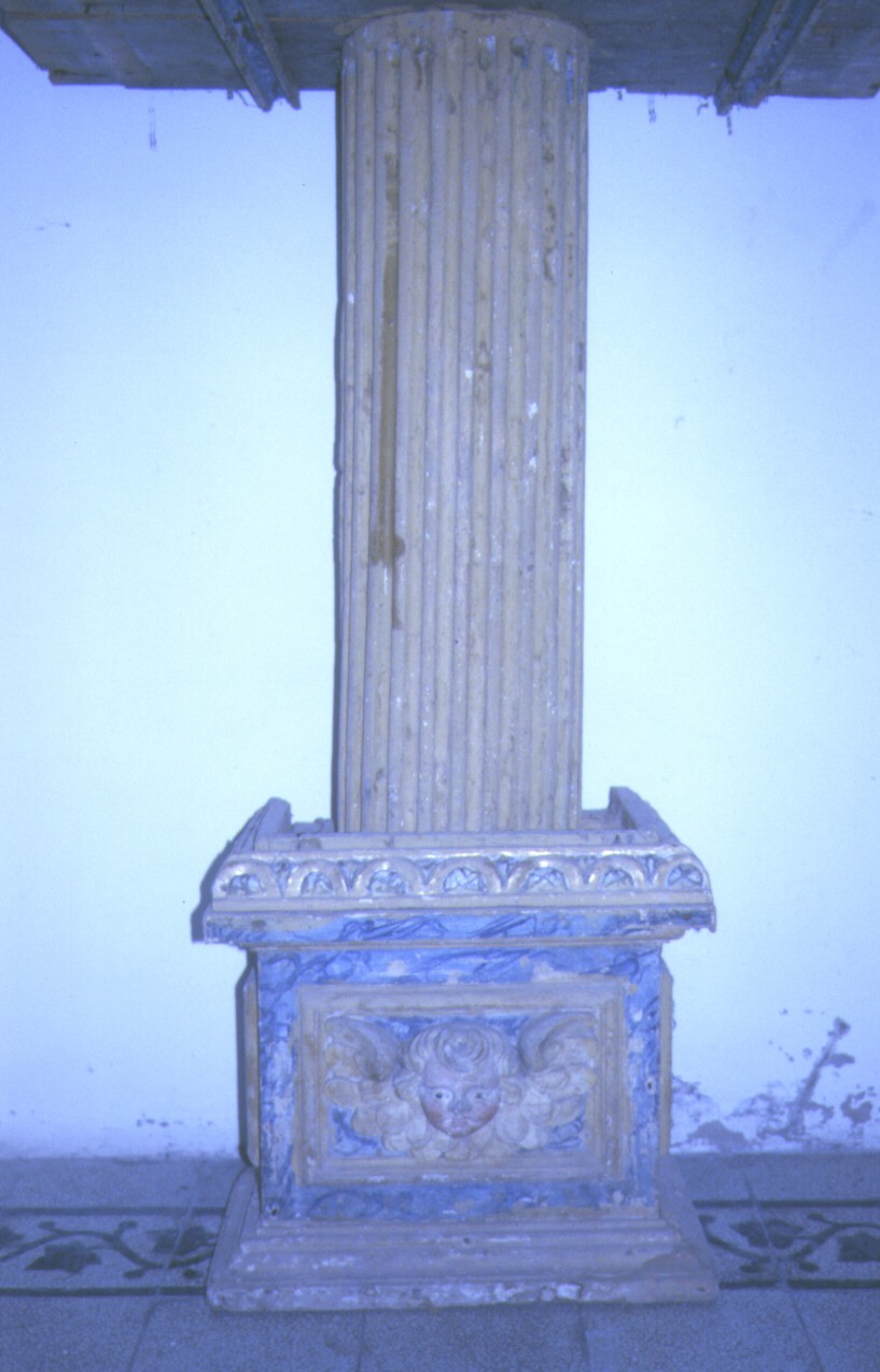 colonna - ambito marchigiano (sec. XVII)