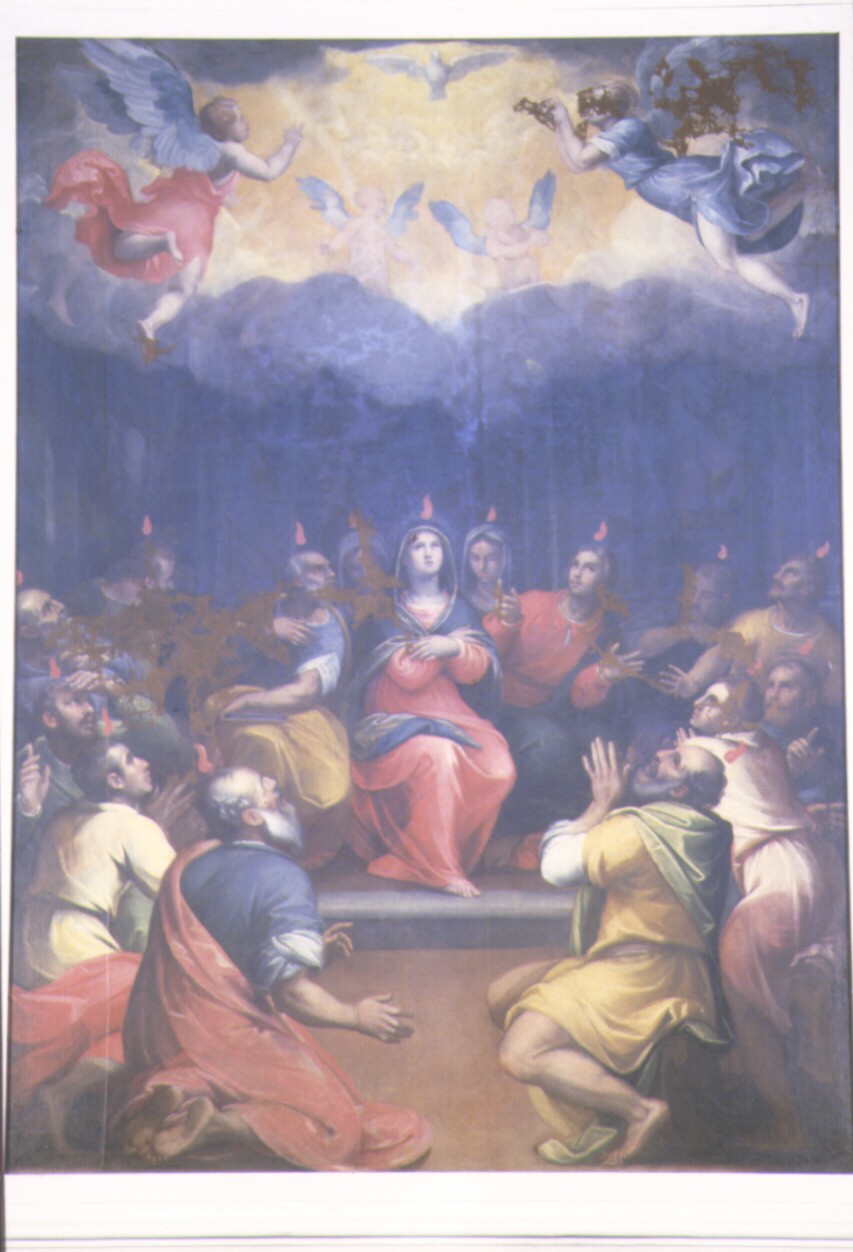 Pentecoste (dipinto) - ambito urbinate (prima metà sec. XVI)
