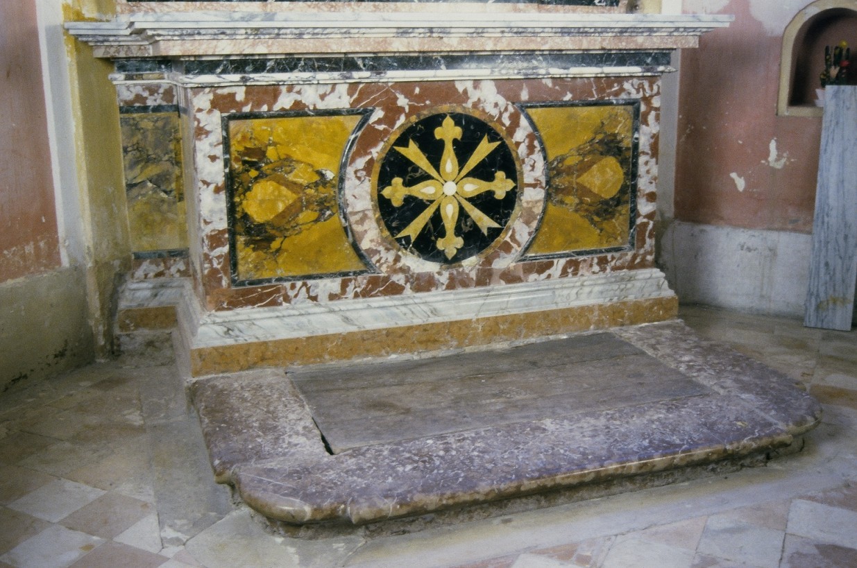 altare, elemento d'insieme di Fabbri Giovanni (sec. XVIII)