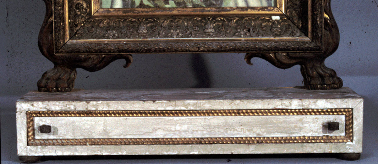 base processionale - bottega marchigiana (sec. XIX)
