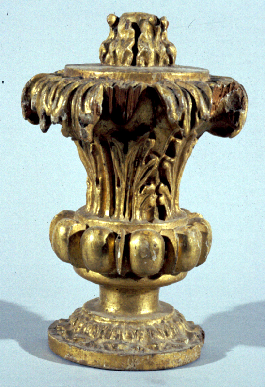 vaso d'altare con composizione floreale - bottega marchigiana (sec. XVII)