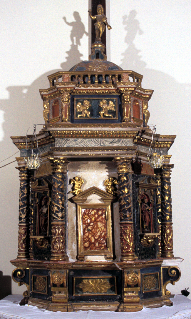 tabernacolo - bottega marchigiana (sec. XVII)