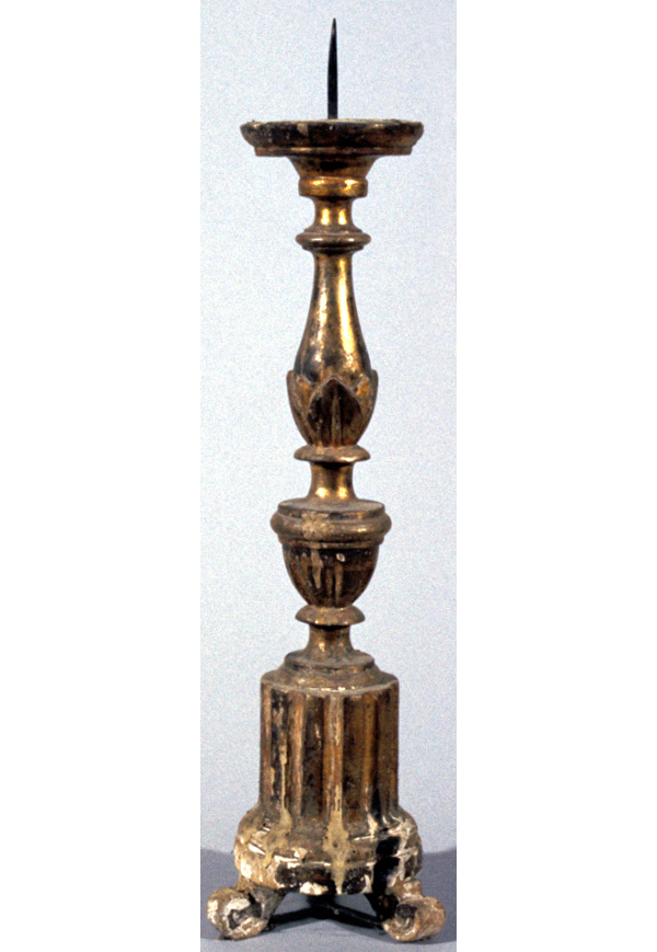 candeliere, coppia - bottega marchigiana (sec. XVIII)