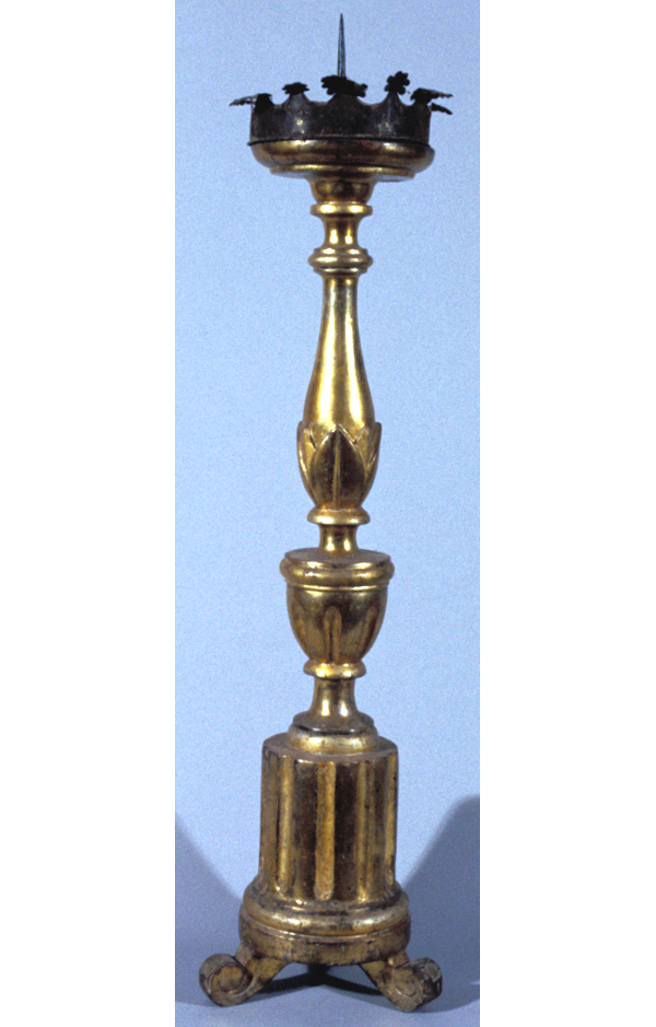 candeliere, serie - bottega marchigiana (sec. XVIII)