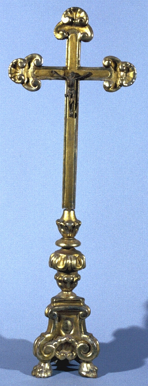 croce d'altare - bottega marchigiana (sec. XVIII)