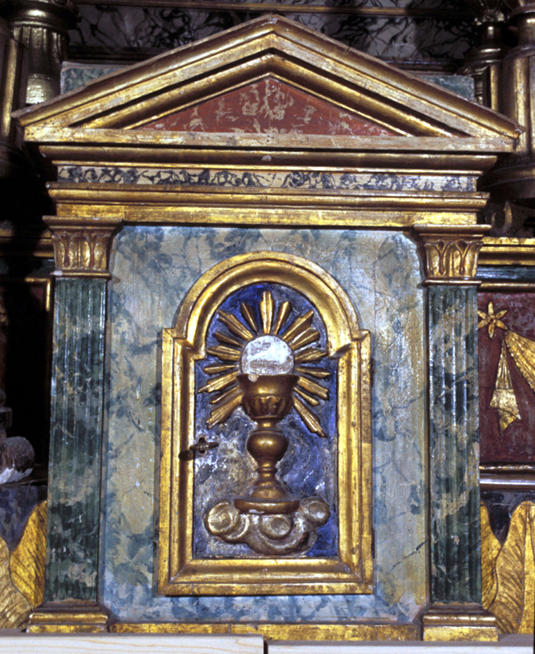 tabernacolo - bottega marchigiana (sec. XVIII)