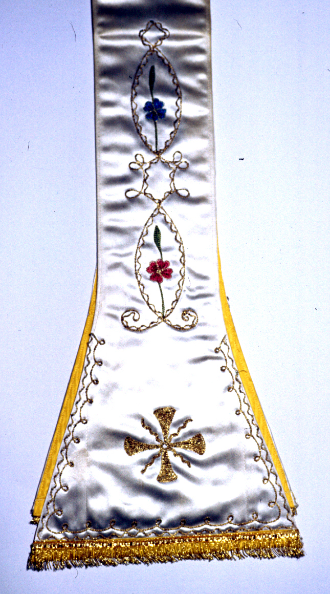stola - manifattura marchigiana (sec. XIX)