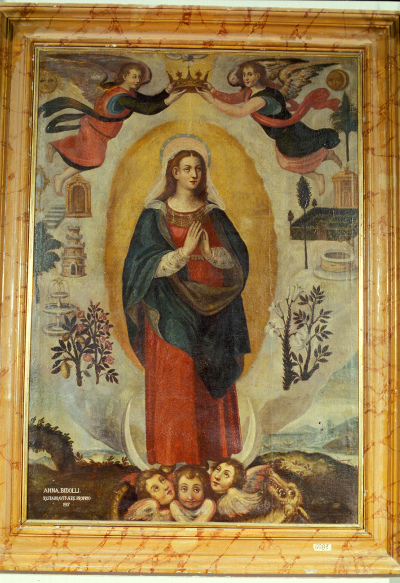 Immacolata Concezione (dipinto) - ambito umbro-marchigiano (sec. XVII)