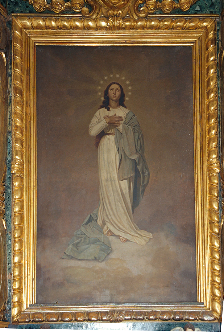 Madonna delle Lacrime (dipinto, elemento d'insieme) - ambito marchigiano (sec. XVII)