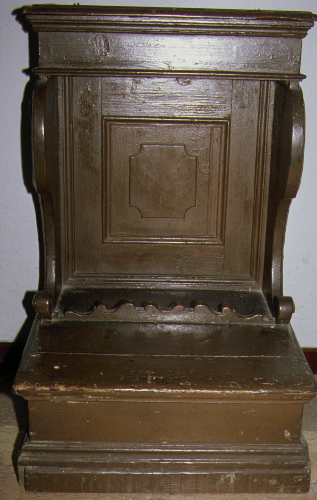 inginocchiatoio - ambito marchigiano (sec. XIX)