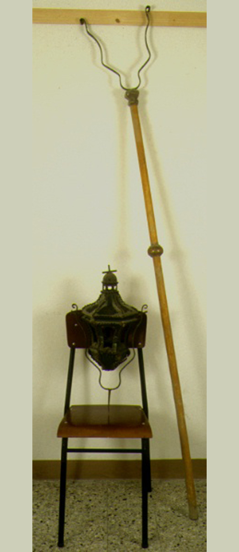 lanterna processionale, serie - ambito marchigiano (inizio sec. XVIII)