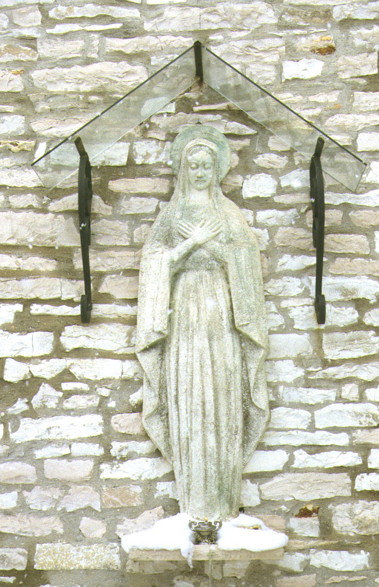 Madonna (statua) - ambito marchigiano (metà sec. XX)