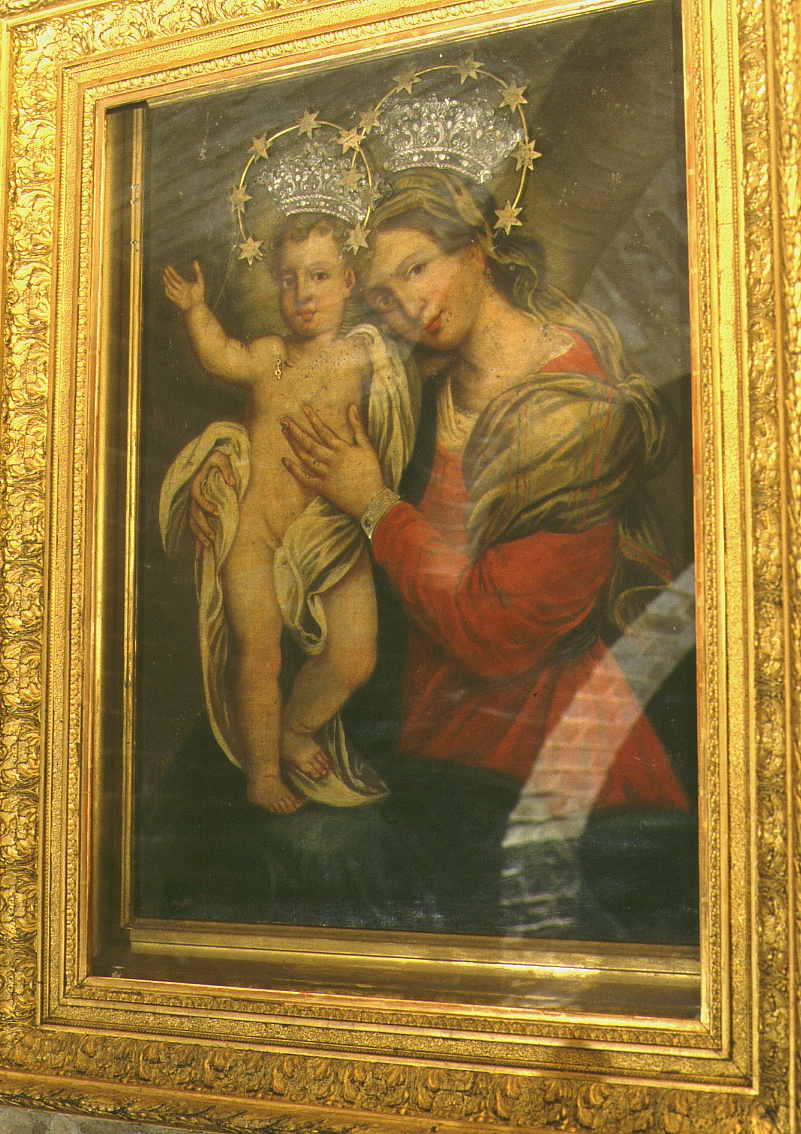 Madonna delle Grazie, Madonna con Bambino (dipinto) - bottega marchigiana (sec. XVII)