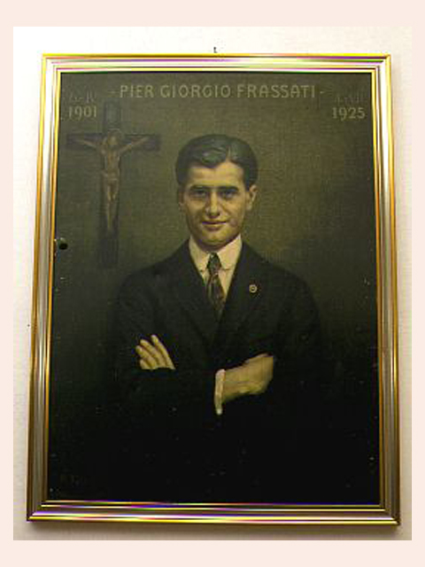 Pier Giorgio Frassati (dipinto) - bottega marchigiana (sec. XX)