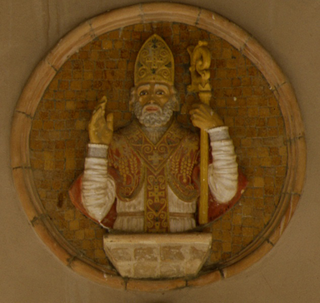 San Nicola (rilievo) di Melis Federico (sec. XX)