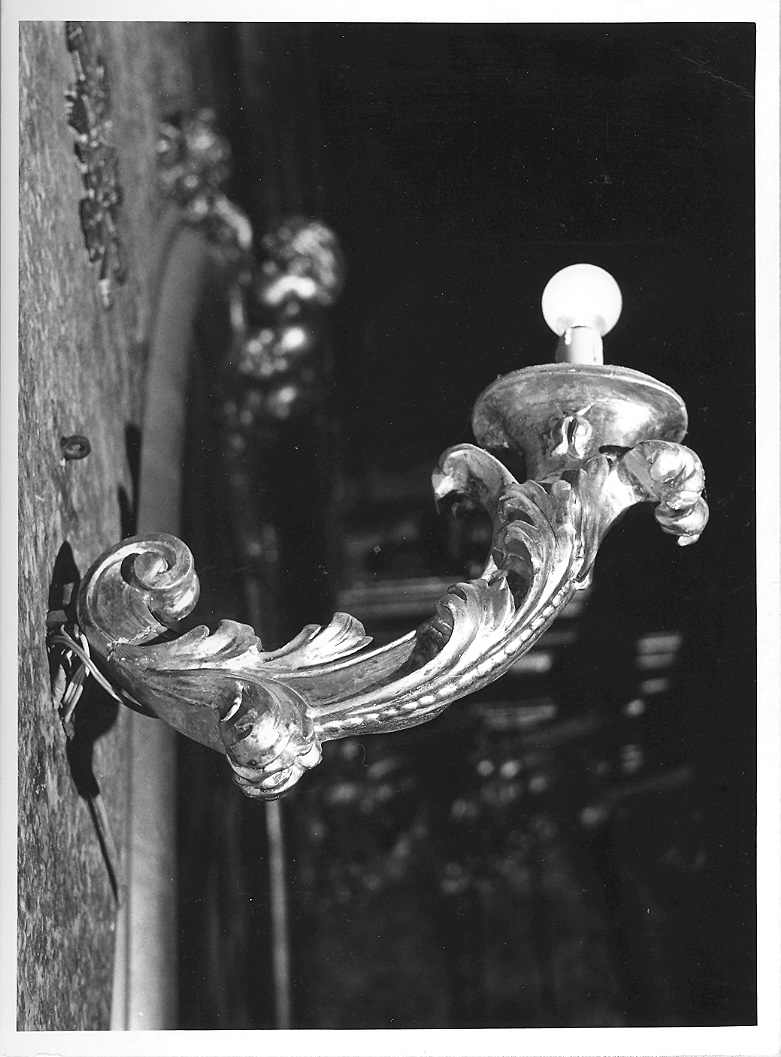 candeliere da parete, serie - produzione italiana (sec. XVII)