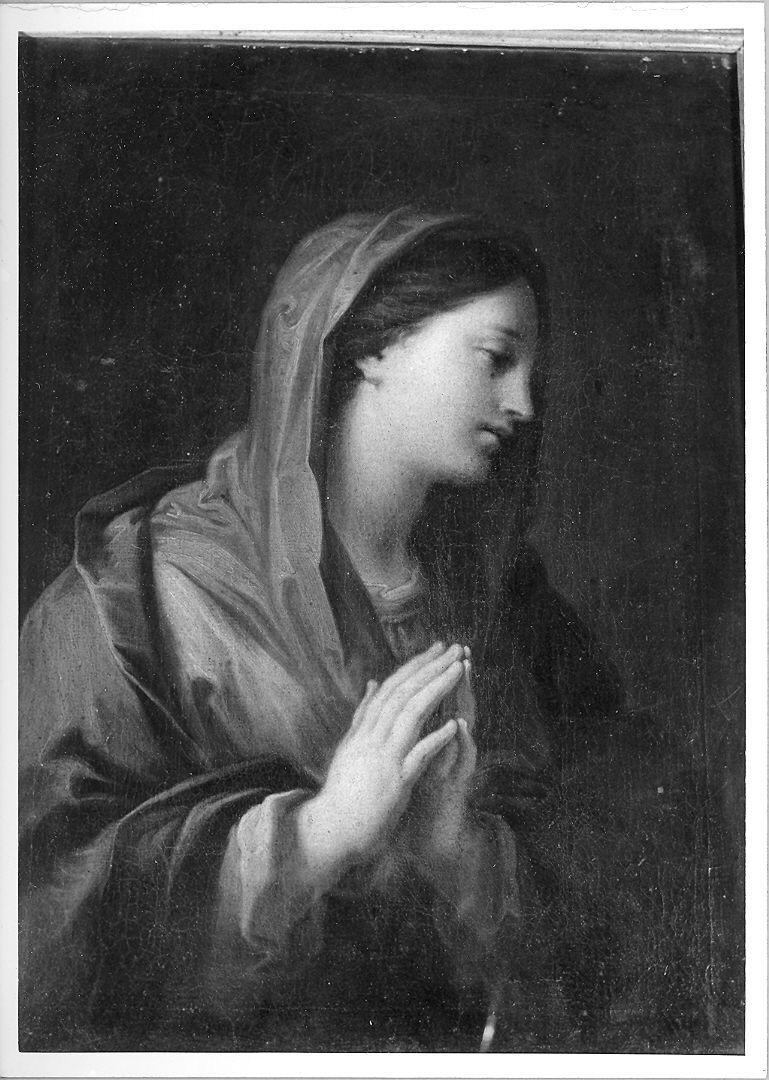 Madonna orante (dipinto) di Mancini Francesco (sec. XVIII)