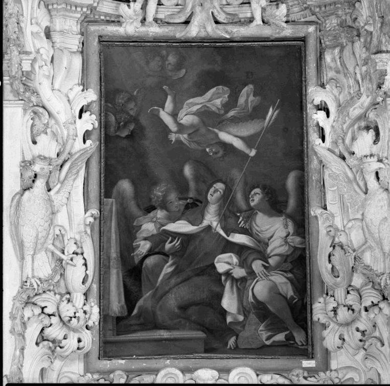 Santa Teresa d'Avila (dipinto) di Cignani Carlo (attribuito) (seconda metà sec. XVII)
