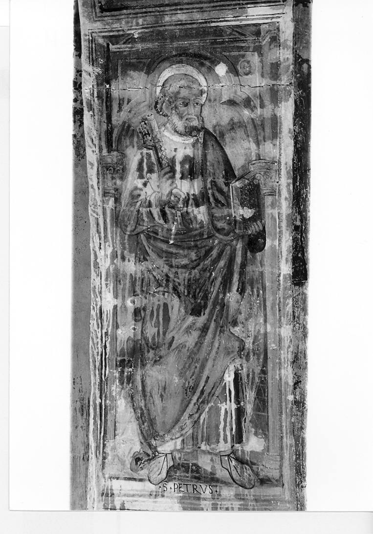 San Pietro (dipinto, elemento d'insieme) di Sparapane Agostino, Sparapane Pietro (sec. XV)