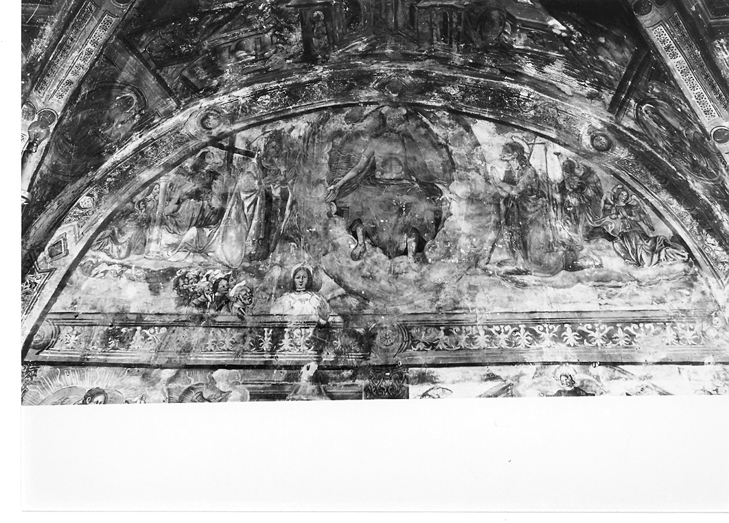 storie della vita della Madonna (decorazione pittorica, complesso decorativo) - ambito umbro-marchigiano (sec. XV)