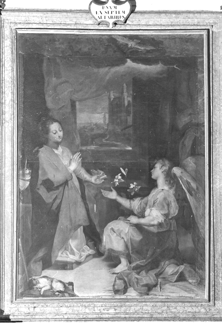 Annunciazione (dipinto) di Cimatori Antonio detto Visaccio (fine sec. XVII)