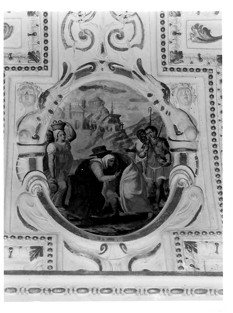 Maria Vergine (dipinto, ciclo) di Salvolini Giustino detto Giustino Episcopi, Damiani Felice (seconda metà sec. XVI)