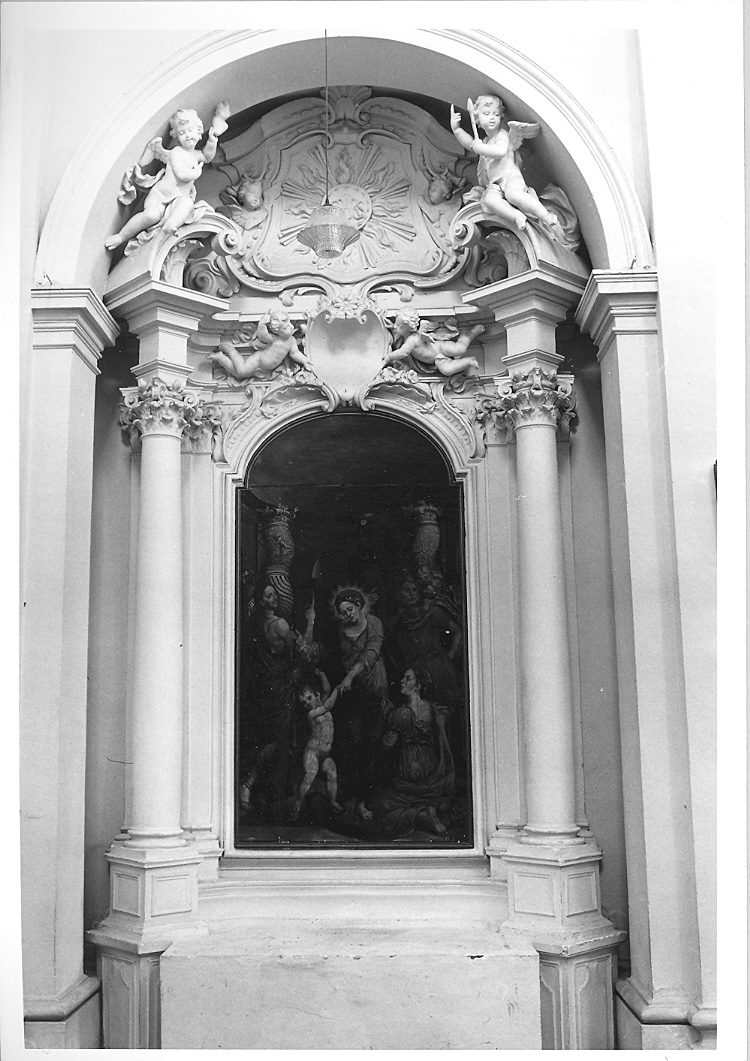 altare di Bellotti Francesco (attribuito), Bazzardi Carlo (attribuito) (fine/inizio secc. XVII/ XVIII)