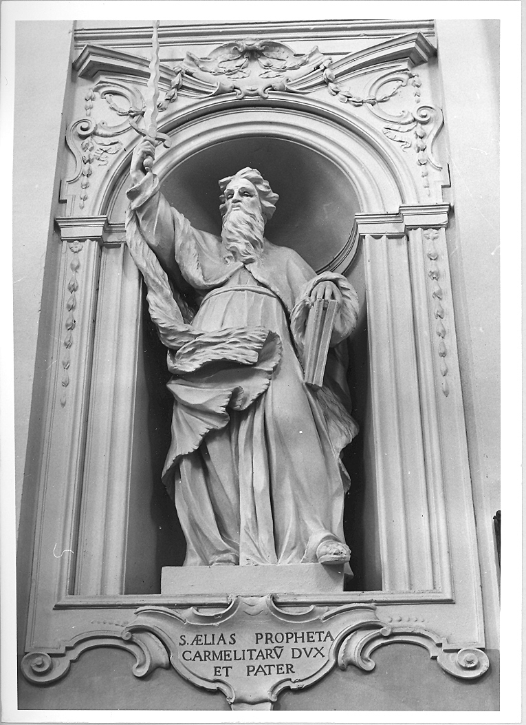 Sant'Elia Profeta (statua) di Bellotti Francesco (attribuito), Bazzardi Carlo (attribuito) (prima metà sec. XVIII)