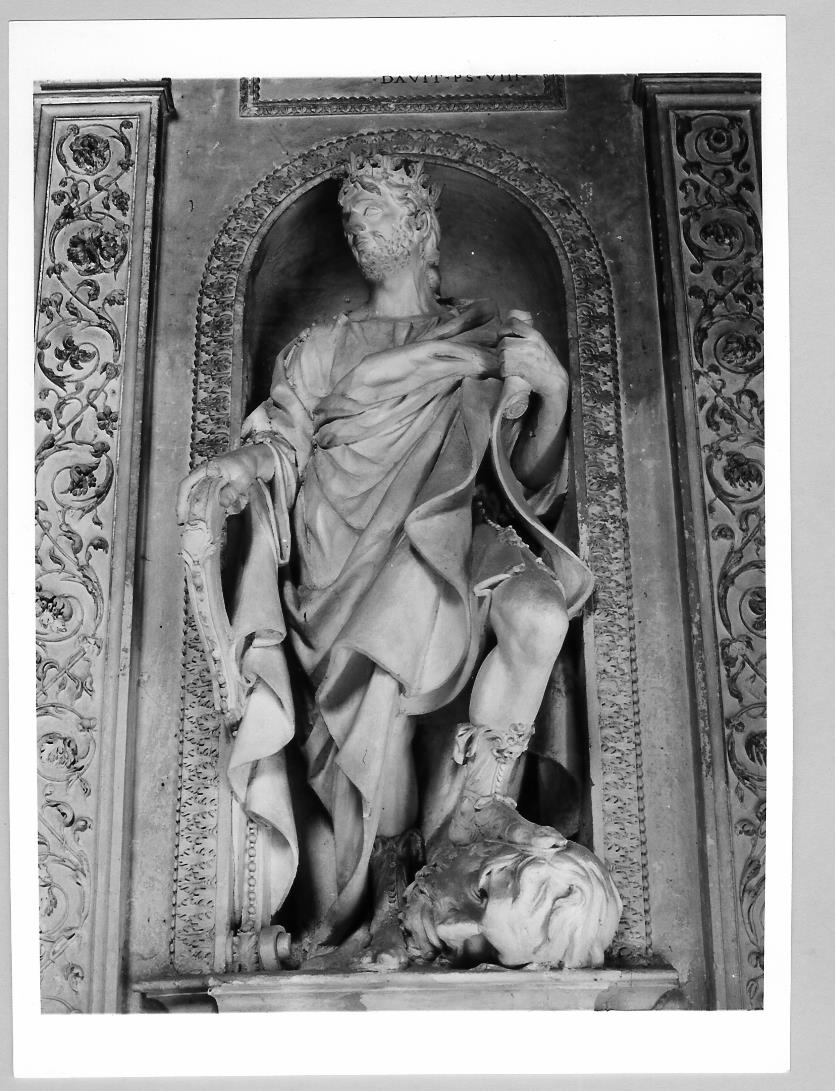 David (statua) di Amantini Tommaso (attribuito) (sec. XVII)