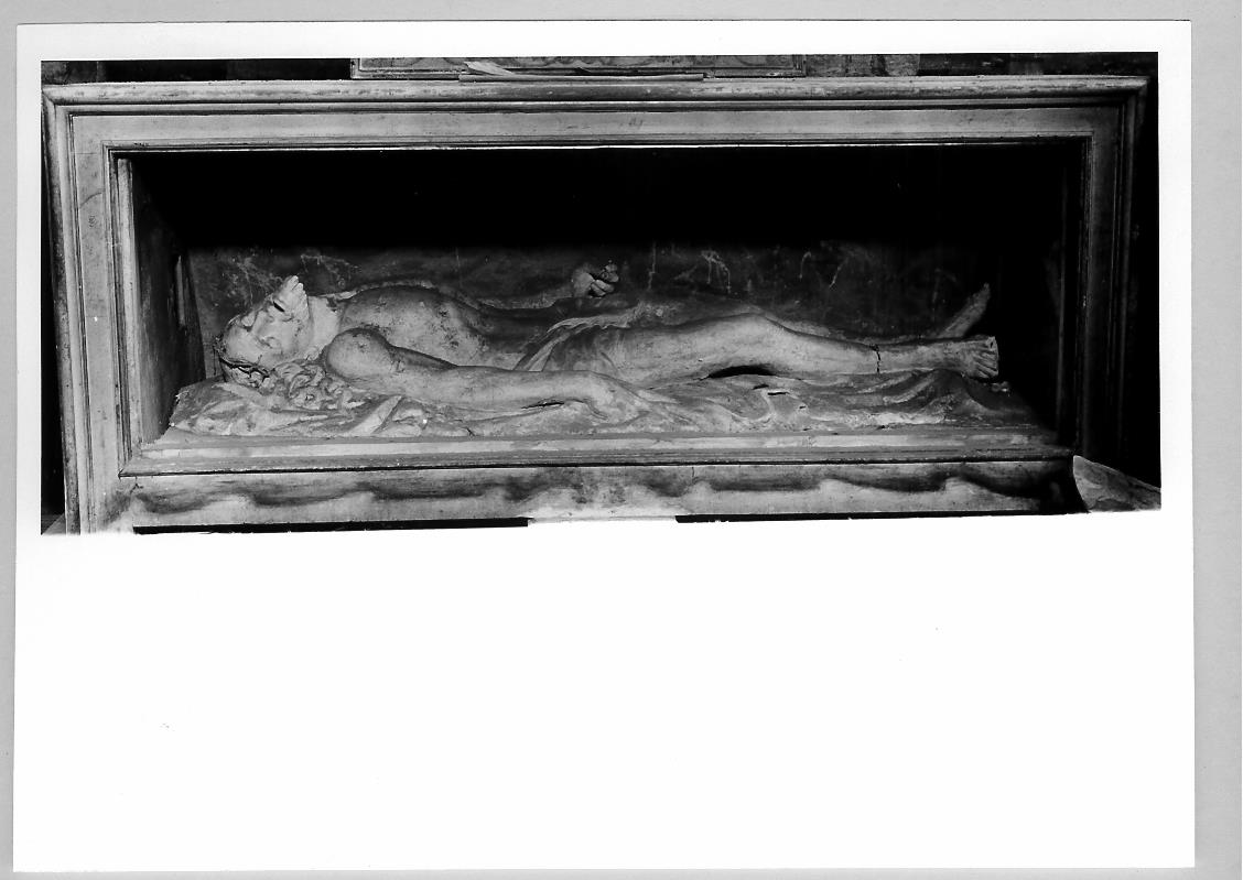 Cristo morto (statua) di Amantini Tommaso (sec. XVII)