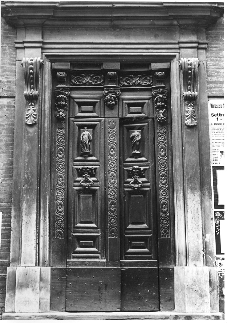 portone - bottega marchigiana (sec. XVII)