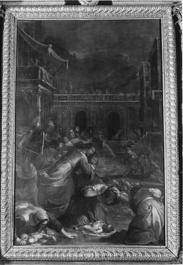 strage degli innocenti (dipinto) di Ridolfi Claudio (sec. XVII)