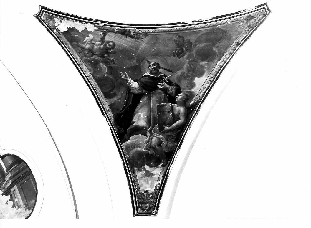 San Domenico (dipinto, elemento d'insieme) - ambito marchigiano (sec. XVII)