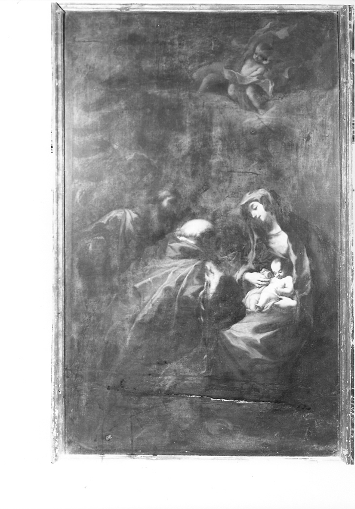 adorazione dei Re Magi (dipinto) di Mazzola Francesco detto Parmigianino (attribuito) (sec. XVI)