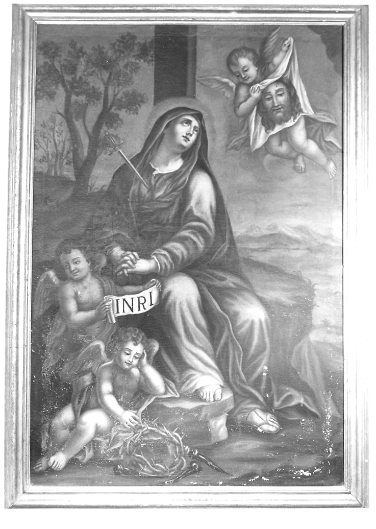 Madonna Addolorata (dipinto) di Ricci Alessandro (attribuito) (seconda metà sec. XVIII)