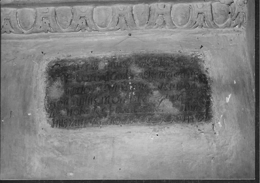 lapide - bottega marchigiana (sec. XVII)