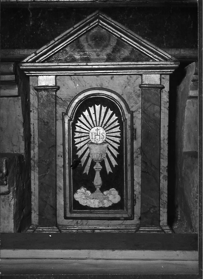 tabernacolo - a tempietto - bottega marchigiana (fine/inizio secc. XVIII/ XIX)