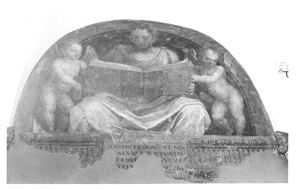 profeta (dipinto, elemento d'insieme) di Raffaellino del Colle (sec. XVI)