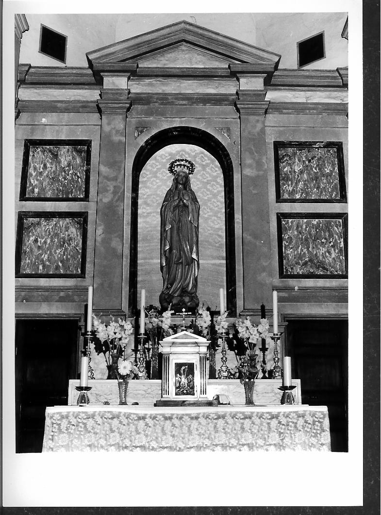 Madonna di Lourdes (statua) - bottega trentina (inizio sec. XX)