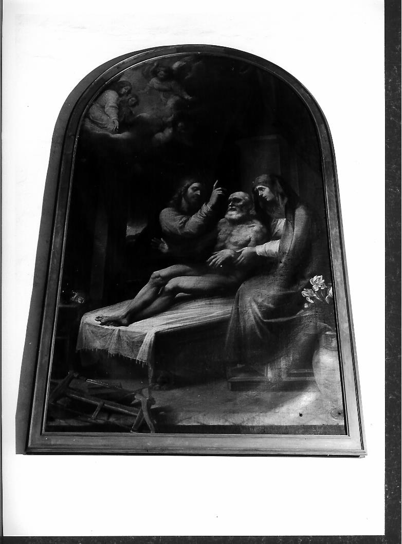morte di San Giuseppe (dipinto) di Cesari Giuseppe detto Cavalier d'Arpino (sec. XVIII)