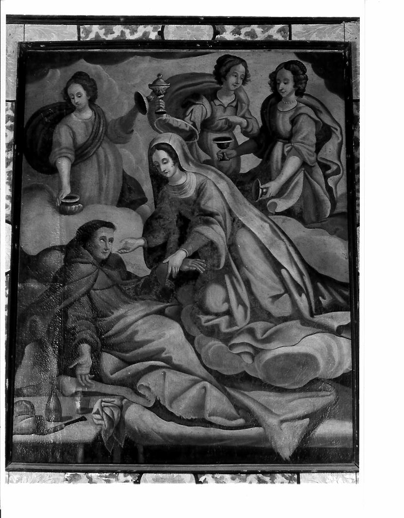 Madonna e San Liberato (dipinto) - ambito marchigiano (sec. XVII)