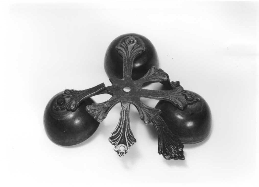 campanello d'altare multiplo - bottega italiana (sec. XIX)