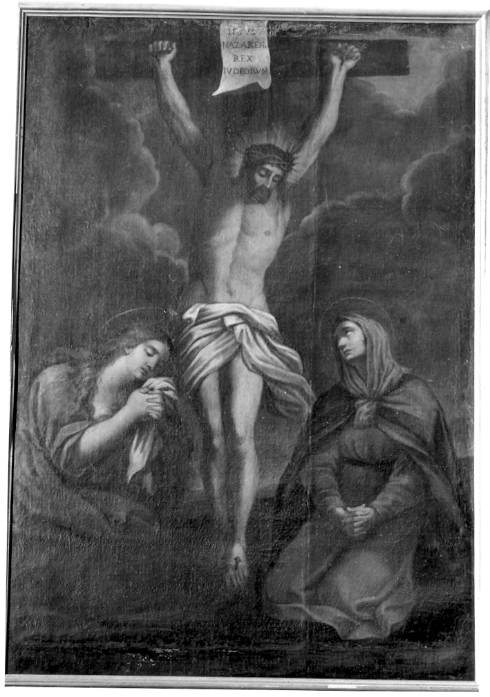 crocifissione (dipinto) - ambito marchigiano (fine/inizio secc. XVII/ XVIII)