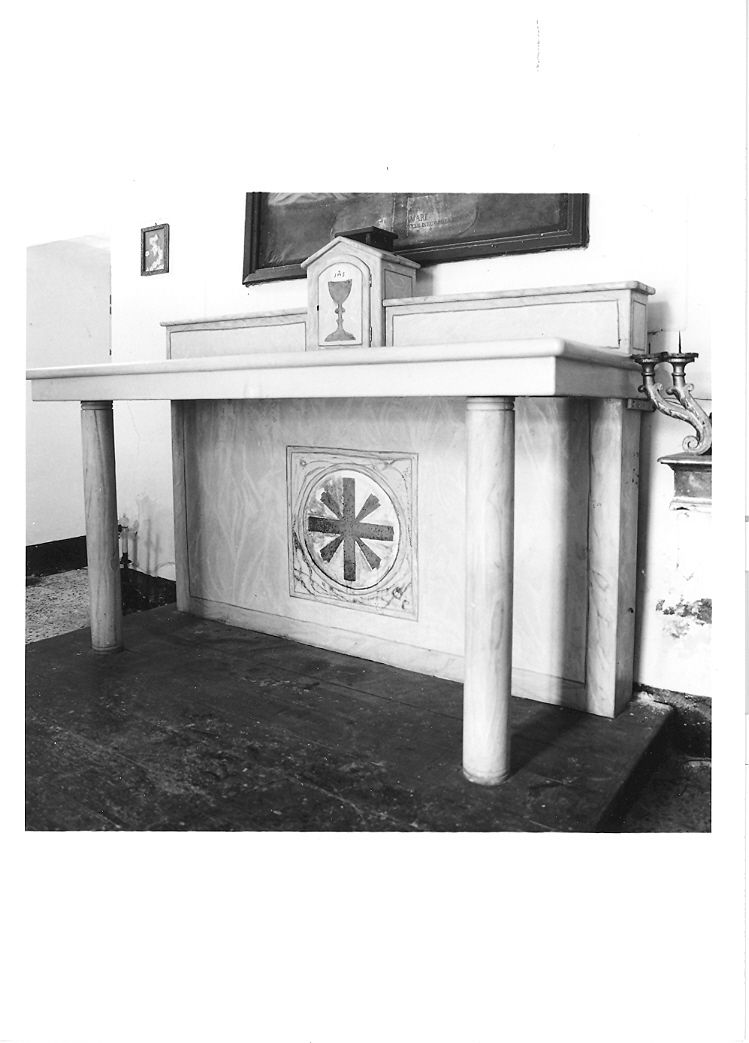 altare maggiore - bottega marchigiana (primo quarto sec. XX)