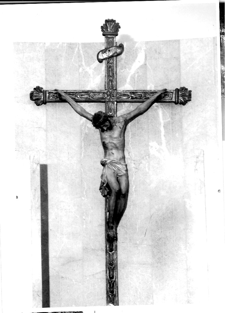 Cristo crocifisso (scultura) - bottega marchigiana (sec. XIX)