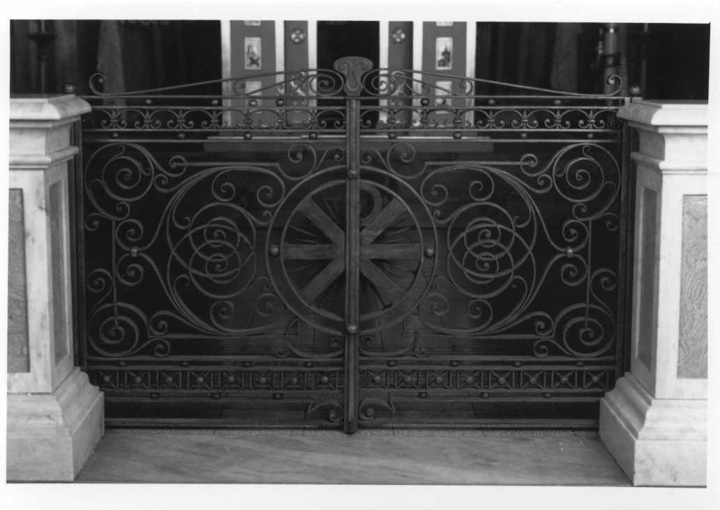 cancello - bottega marchigiana (fine/inizio secc. XIX/ XX)