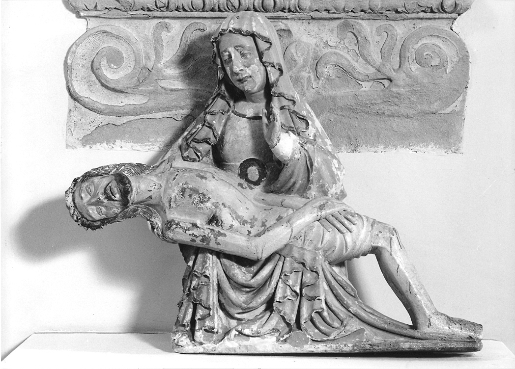 Pietà (statua) - bottega marchigiana (sec. XV)