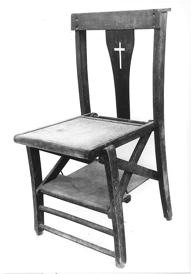 sedia - bottega italiana (fine/inizio secc. XIX/ XX)